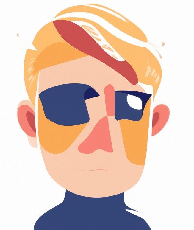 AI view of the author dchph